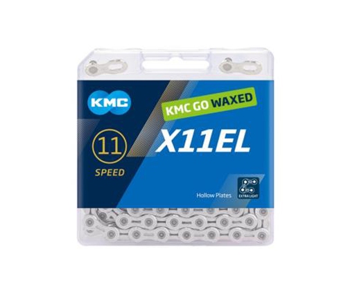 Ķēde KMC X11EL Silver Waxed