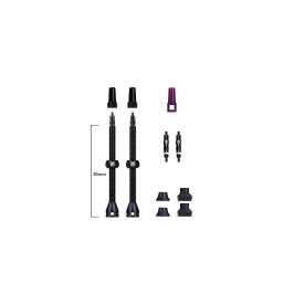 Bezcauruļu vārstu komplekts Barkeeper Tubeless Valves 80 mm Dynamic