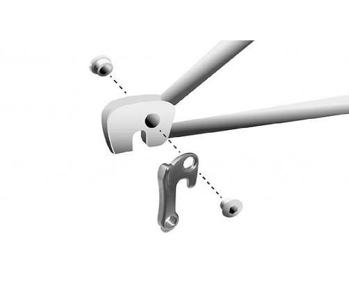 Aizmugurējā pārslēdzēja austiņa Union GH-017