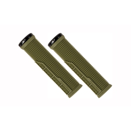 Stūres rokturi Lizard Skins Machine Lock-On Olive Green