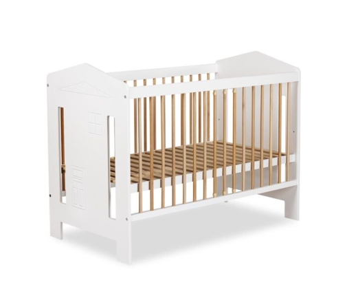 Детская кроватка Klups IDA BEECH- WHITE