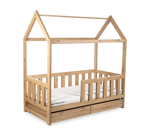 Gultiņa–mājiņa Klups LIV WHITE 160×80