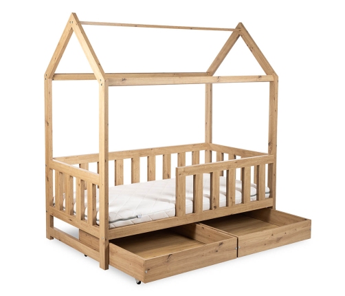 Gultiņa–mājiņa Klups LIV WHITE 160×80