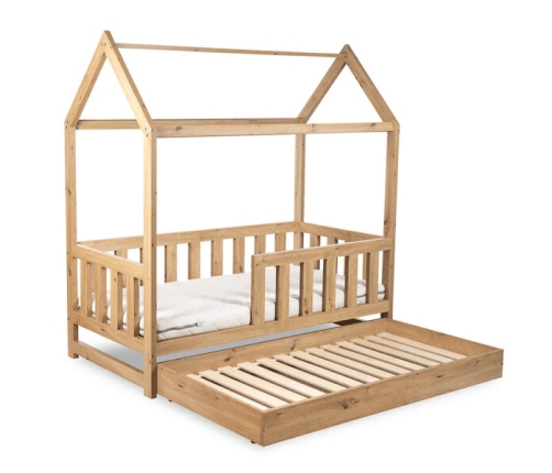 Gultiņa–mājiņa Klups LIV WHITE 160×80