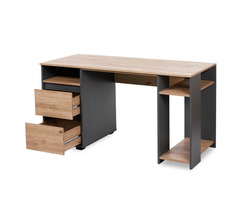 Rakstāmgalds Klups DALIA ANTHRACITE-OAK