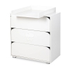 Комод c пеленальным столиком Klups NEL CLOUD WHITE Комод c пеленальным столиком Klups NEL CLOUD WHITE