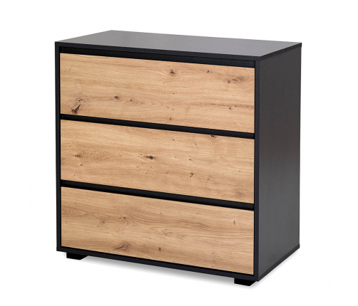 Kumode Klups DALIA  ANTHRACITE-OAK