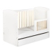 Bērnu gulta Klups KAROLINA WHITE-PINE 120x60