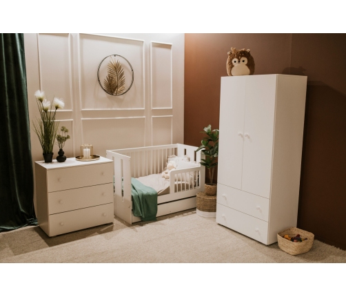 Bērnu gulta Klups PAULA WHITE 120x60