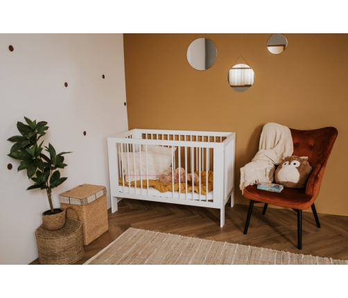 Bērnu gulta Klups OLIVIA WHITE 120x60