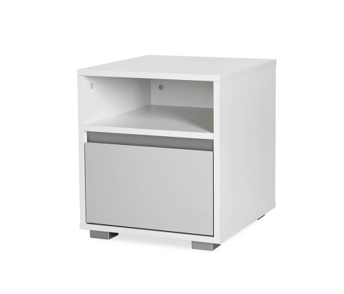 Прикроватная тумбочка Klups DALIA WHITE-GREY