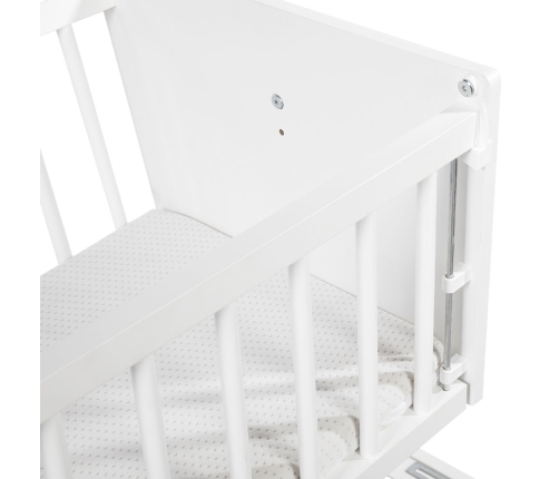 Кроватка-люлька Klups ZOYA WHITE 89×40