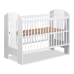 Bērnu gulta Klups NATI WHITE-GREY