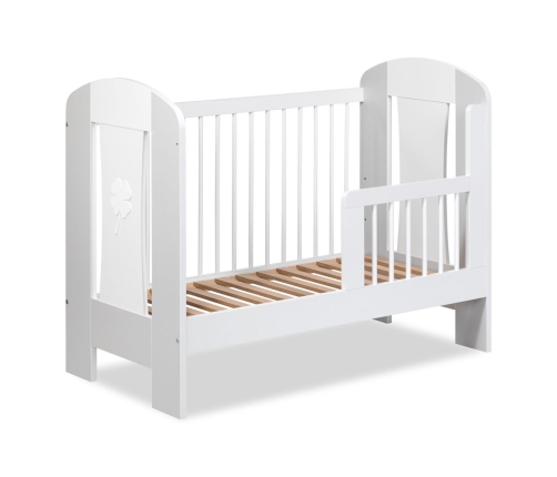 Bērnu gulta Klups NATI WHITE-GREY