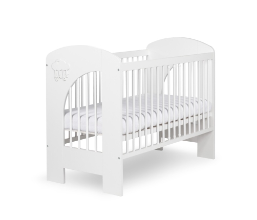 Bērnu gulta Klups NEL CLOUD WHITE