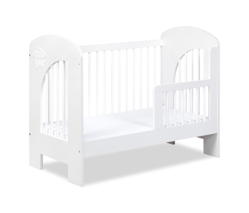 Bērnu gulta Klups NEL CLOUD WHITE
