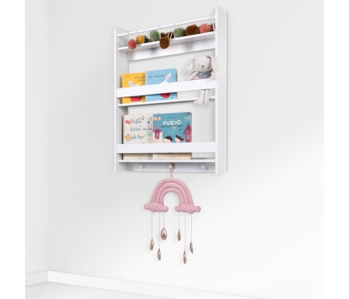 Plaukts Klups MIA WHITE