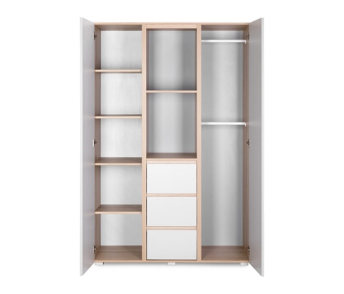 Trīsdurvju skapis Klups DALIA BEECH-GREY