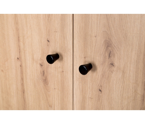 Skapis Klups PAULINE GRAPHITE-OAK