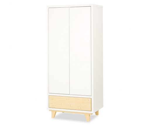 Skapis Klups LYDIA PINE-WHITE