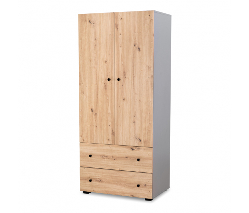 Skapis Klups PAULINE GRAPHITE-OAK