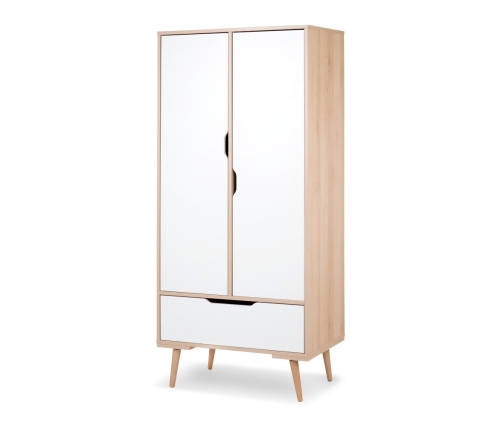 Divdurvju skapis Klups SOFIE BEECH-WHITE