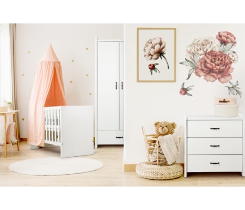 Bērnu gulta Klups AMELIA WHITE 120x60