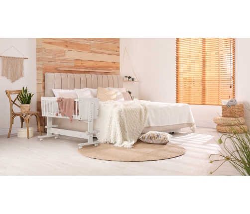 Кроватка-люлька Klups ZOYA WHITE 89×40
