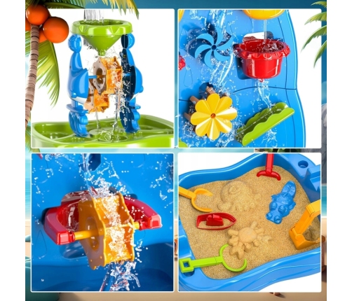 WOOPIE Wodospad XXL Ścianka Wodna 2w1 Stolik Wodny