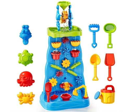 WOOPIE Wodospad XXL Ścianka Wodna 2w1 Stolik Wodny