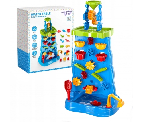 WOOPIE Wodospad XXL Ścianka Wodna 2w1 Stolik Wodny