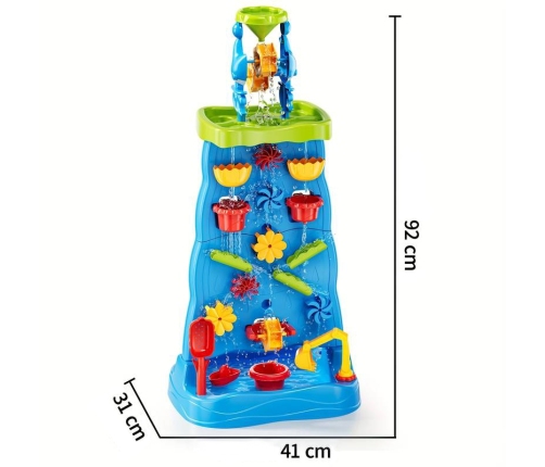 WOOPIE Wodospad XXL Ścianka Wodna 2w1 Stolik Wodny