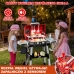 WOOPIE Grill Barbecue Kuchnia Ogrodowa Interaktywna LED Zestaw XL 31 el.