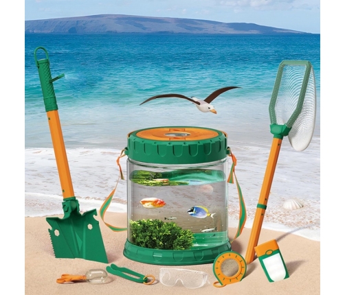 WOOPIE Zestaw Małego Odkrywcy Natury Siatka na Owazdy Motyle Pojemnik na Ryby