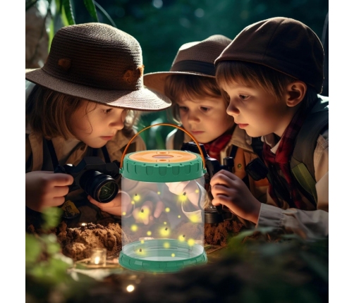 WOOPIE Zestaw Małego Odkrywcy Natury Siatka na Owazdy Motyle Pojemnik na Ryby