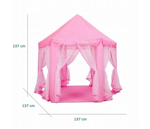 WOOPIE Namiot Zamek Księżniczki XXL Domek do Domu i Ogrodu