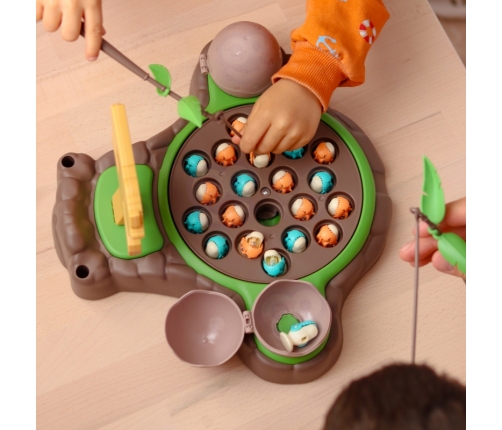 WOOPIE Gra Łowienie Dinozaurów Rybek 2 Wędki