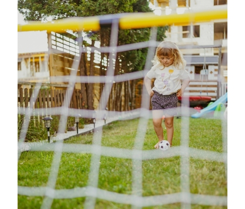 WOOPIE Zestaw 2w1 koszykówka Bramka do Piłki Nożnej + Piłki i Pompka