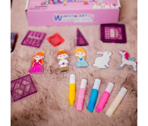 WOOPIE Magnetyczny Zestaw Konstrukcyjny Zbuduj Zamek