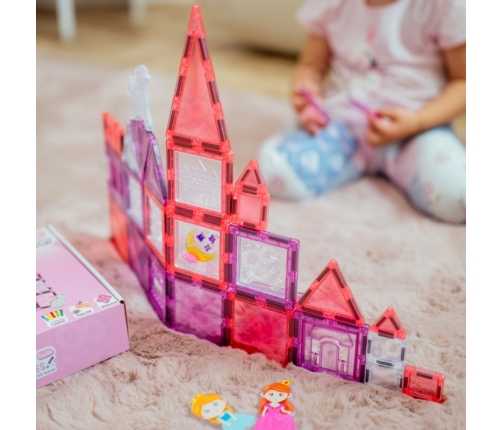 WOOPIE Magnetyczny Zestaw Konstrukcyjny Zbuduj Zamek