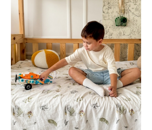 WOOPIE Samolot Zestaw Konstrukcyjny Klocki STEM