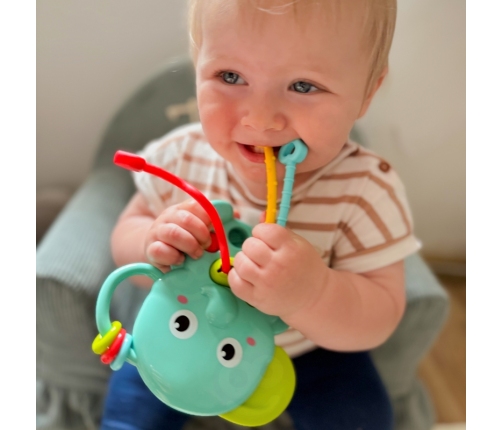 WOOPIE BABY Gryzak Sensoryczny Słonik Montessori 4w1