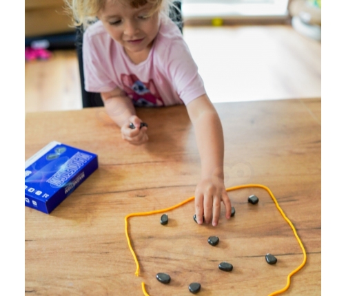 WOOPIE Gra Kamienie Magnetyczne w Sznurku 27 el.