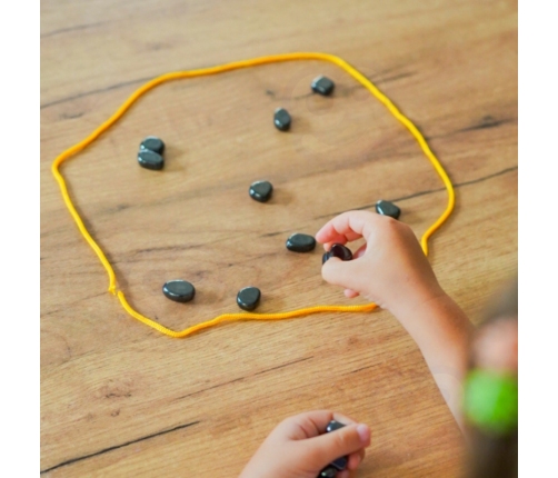 WOOPIE Gra Kamienie Magnetyczne w Sznurku 27 el.
