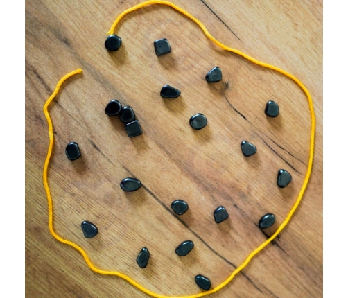 WOOPIE Gra Kamienie Magnetyczne w Sznurku 27 el.