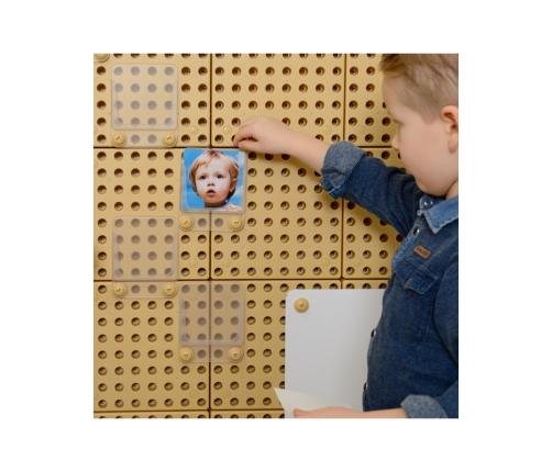 MASTERKIDZ Przezroczysta Kieszonka Na Zdjęcia Karty Etui 6 szt.