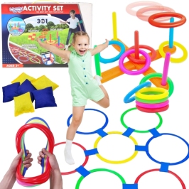 WOOPIE Zestaw 3w1 Serso Gra w Klasy Cornhole Rzut do Celu Woreczkami WOOPIE Zestaw 3w1 Serso Gra w Klasy Cornhole Rzut do Celu Woreczkami