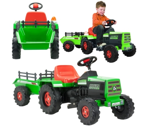 Детский электротрактор INJUSA Basic Green
