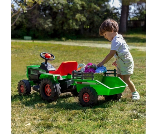 Детский электротрактор INJUSA Basic Green