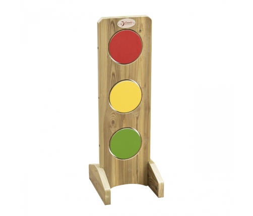 CLASSIC WORLD EDU Drewniany Sygnalizator Świetlny XXL